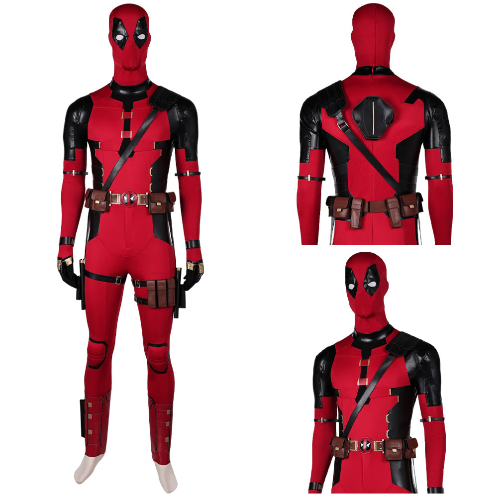 Wade Wilson Deadpool&Wolverine Deadpool Cosplay Jumpsuit Kostüm