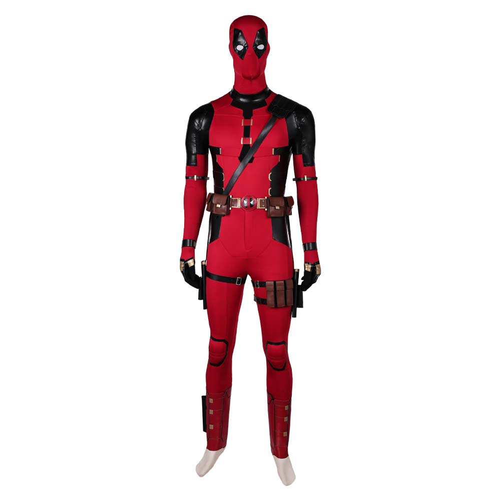 Wade Wilson Deadpool&Wolverine Deadpool Cosplay Jumpsuit Kostüm