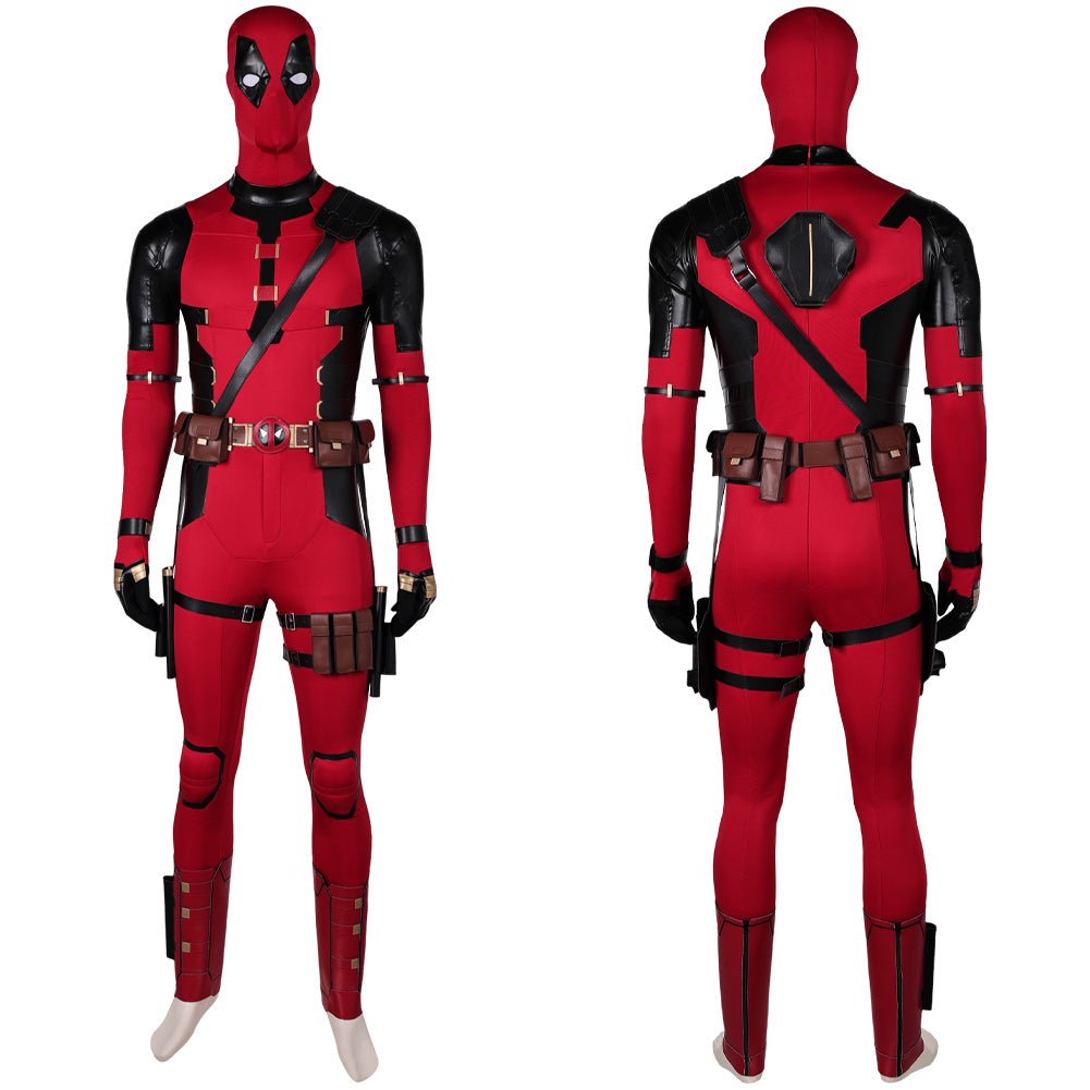 Wade Wilson Deadpool&Wolverine Deadpool Cosplay Jumpsuit Kostüm