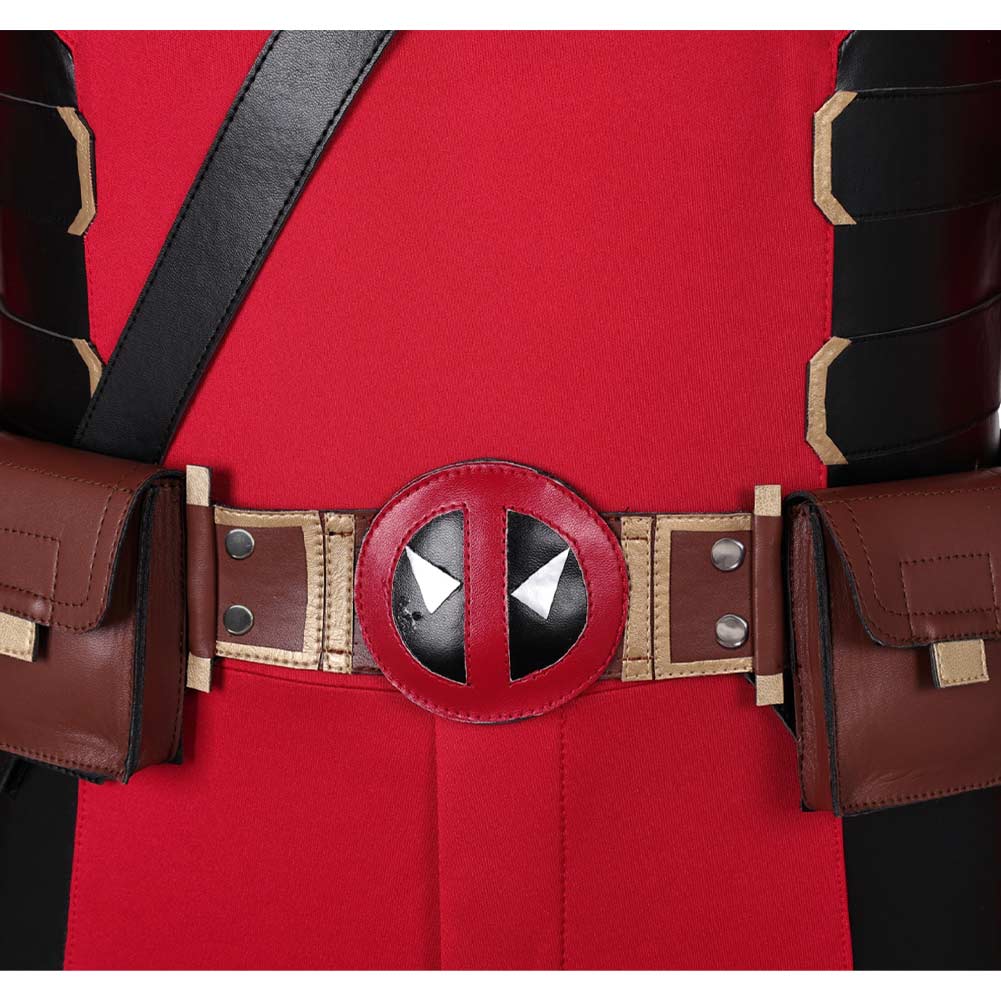 Wade Wilson Deadpool&Wolverine Deadpool Cosplay Jumpsuit Kostüm