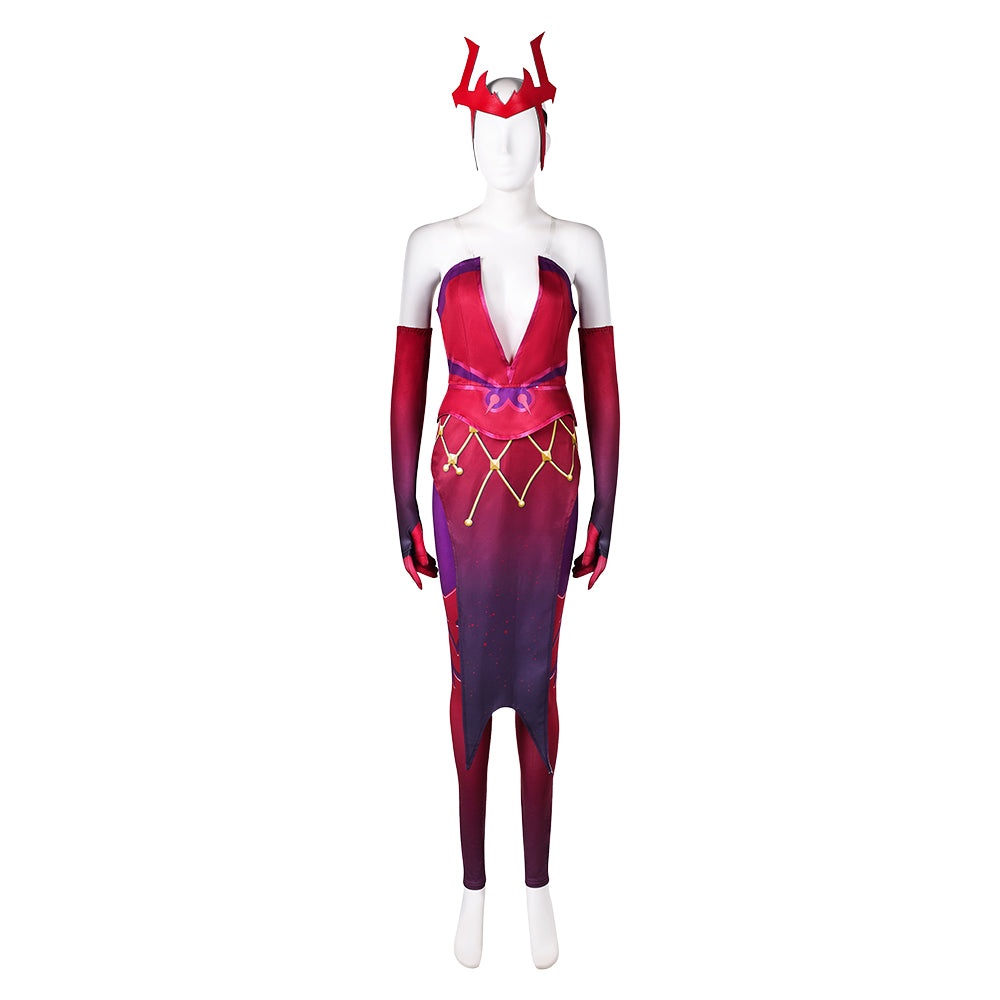 Wanda Maximoff Scarlet Witch rot Kostüm Cosplay Outfits