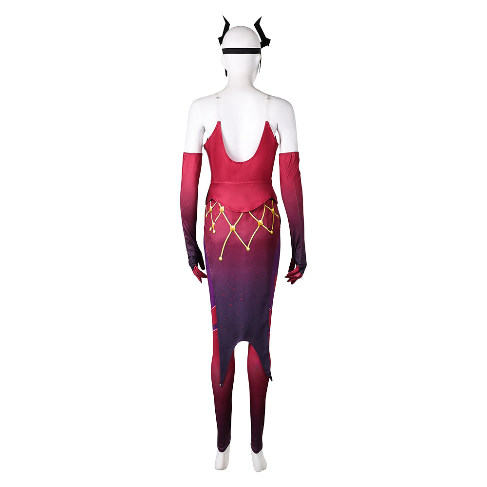 Wanda Maximoff Scarlet Witch rot Kostüm Cosplay Outfits