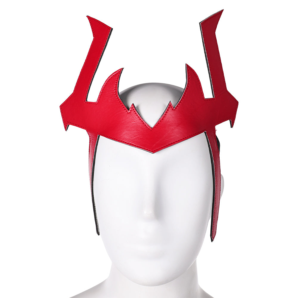 Wanda Maximoff Scarlet Witch rot Kostüm Cosplay Outfits