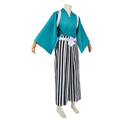 Wano Country Arc Usopp blau Kimono One Piece Usopp Cosplay Outfit