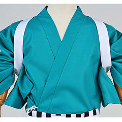Wano Country Arc Usopp blau Kimono One Piece Usopp Cosplay Outfit