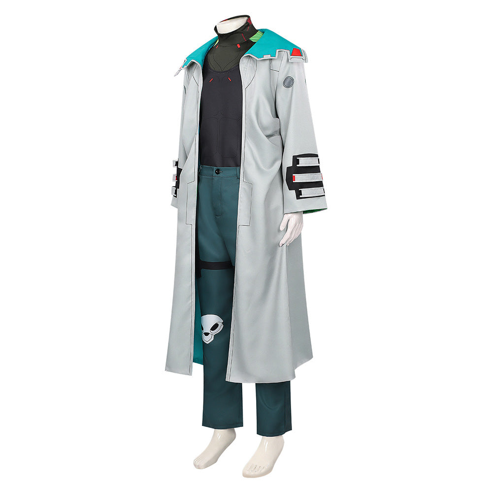 Weak Kingsley Kostüm Set Cyberpunk: Edgerunners Kingsley Cosplay Outfit