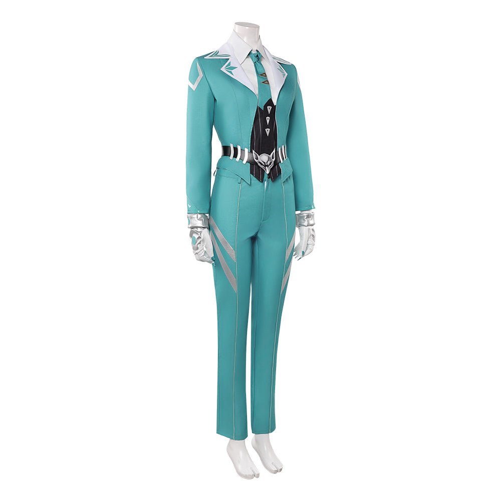 White Fox Kostüm Set M-Rivals Ami Han Cosplay Outfit