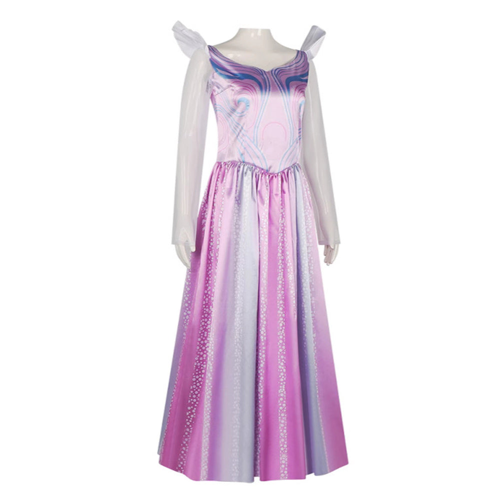 Produktbild von Glinda Outfits Wicked 2024 Glinda Halloween Karneval Kostüm - De