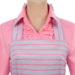 Wicked 2025 For Good Glinda Dienstmädchen rosa Cosplay Outfits