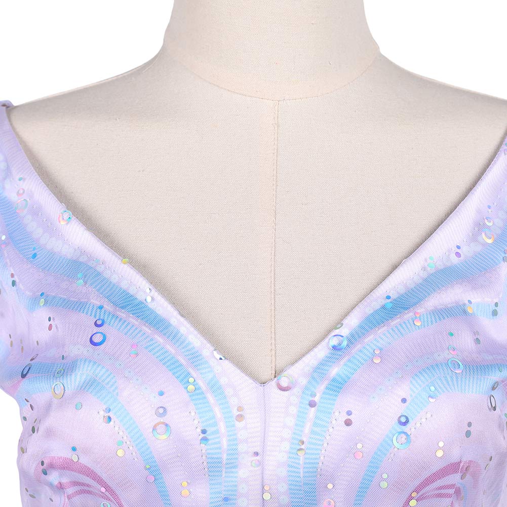 Wicked For Good Glinda Damen Outfits Cosplay Kostüm