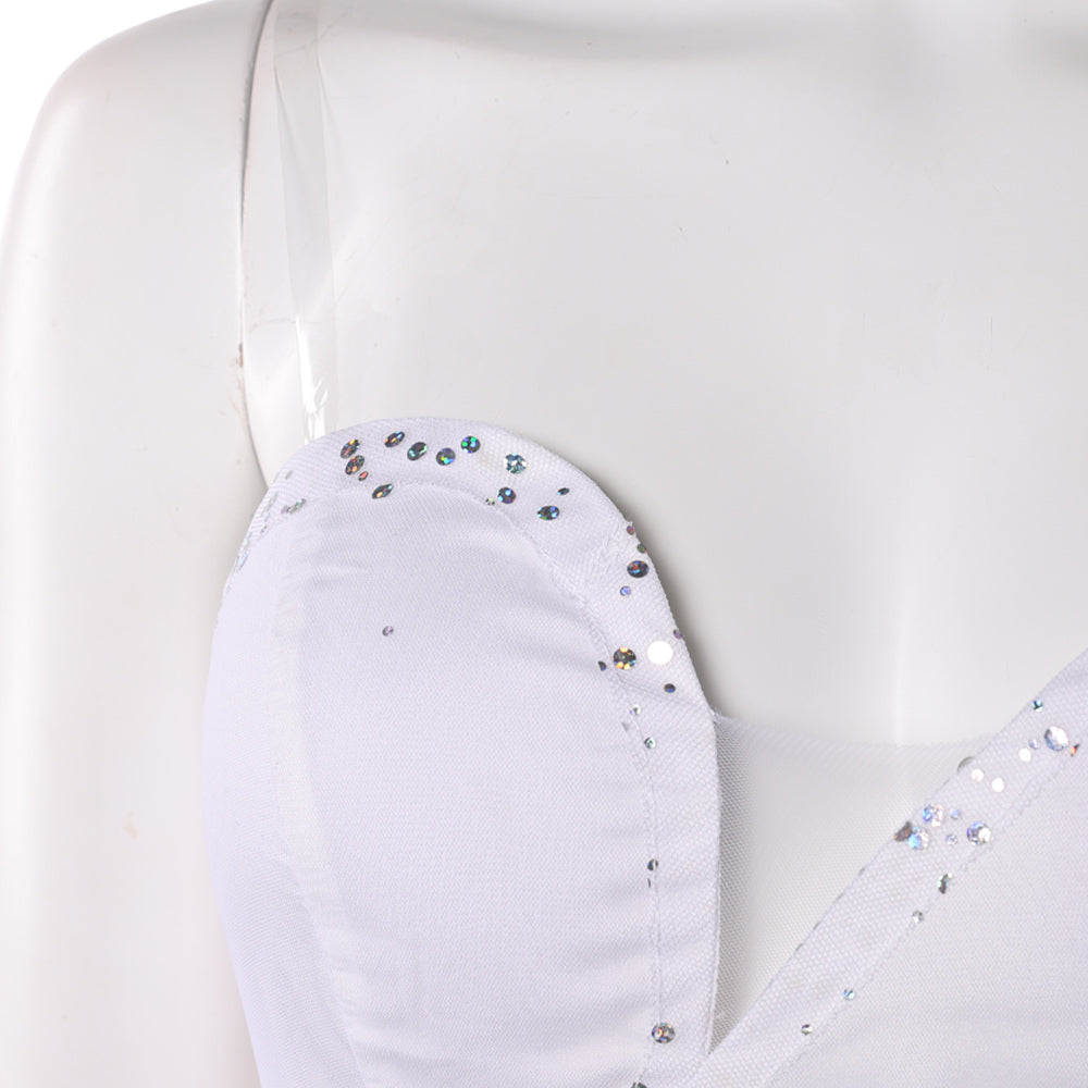 Wicked for Good Glinda weiß Kleid Glinda Cosplay Outfit