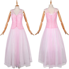 Wicked Teil 2 for Good Glinda rosa Kleid Damen Cosplay Kostüm