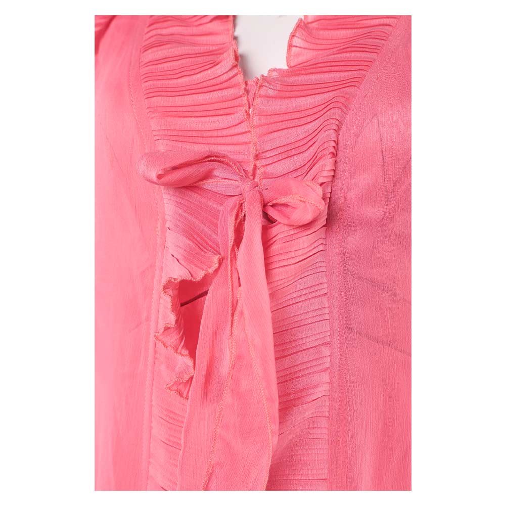 Wicked: For Good 2025 Glinda rosa Nachthemd Cosplay Outfits