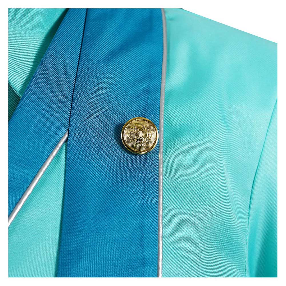 Wicked: For Good The Wizard of Oz licht blau Anzug Cosplay Kostüm