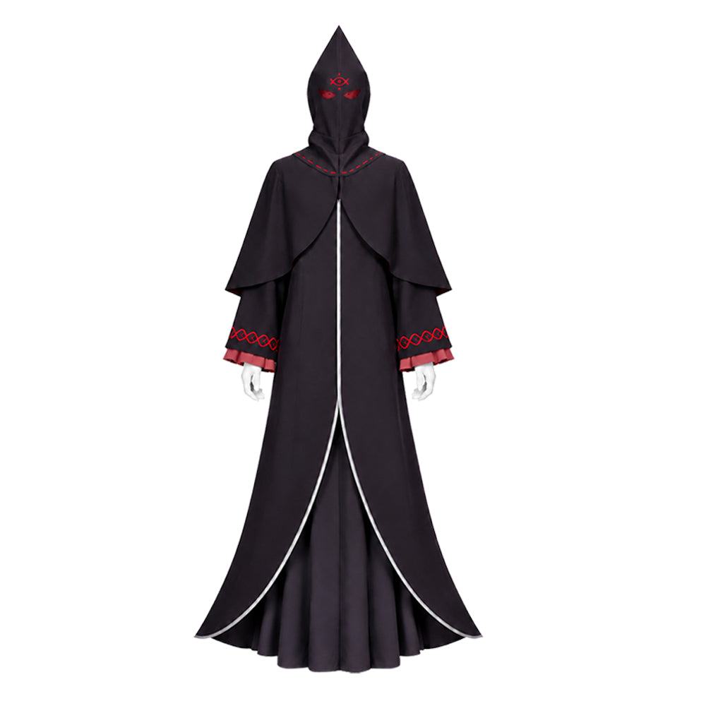 Witch Cultists schwarz Kostüm Set Re:Zero − Starting Life in Another World Witch Cultists Cosplay Outfit