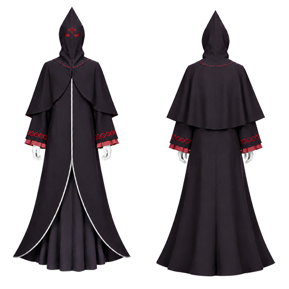 Witch Cultists schwarz Kostüm Set Re:Zero − Starting Life in Another World Witch Cultists Cosplay Outfit