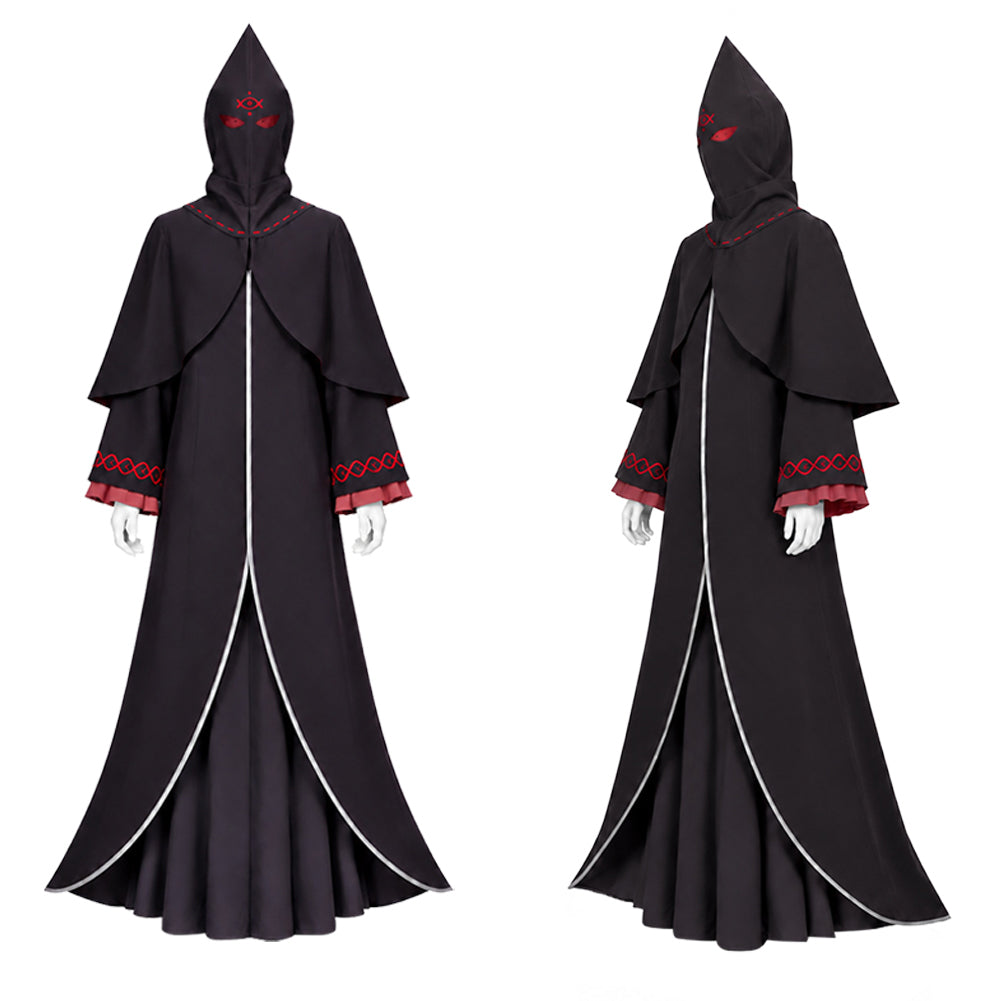 Witch Cultists schwarz Kostüm Set Re:Zero − Starting Life in Another World Witch Cultists Cosplay Outfit