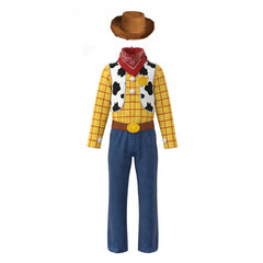 Woody gelb blau Kostüm Set Toy Story Woody Cosplay Outfit