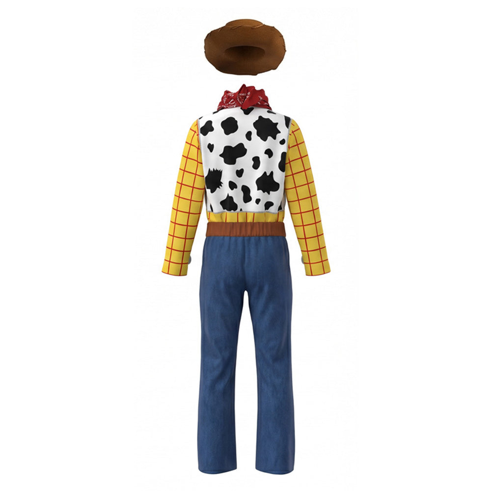 Woody gelb blau Kostüm Set Toy Story Woody Cosplay Outfit