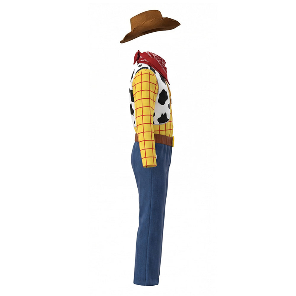 Woody gelb blau Kostüm Set Toy Story Woody Cosplay Outfit