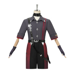 Wriothesley grau Kostüm Set Genshin Impact Wriothesley Cosplay Outfit