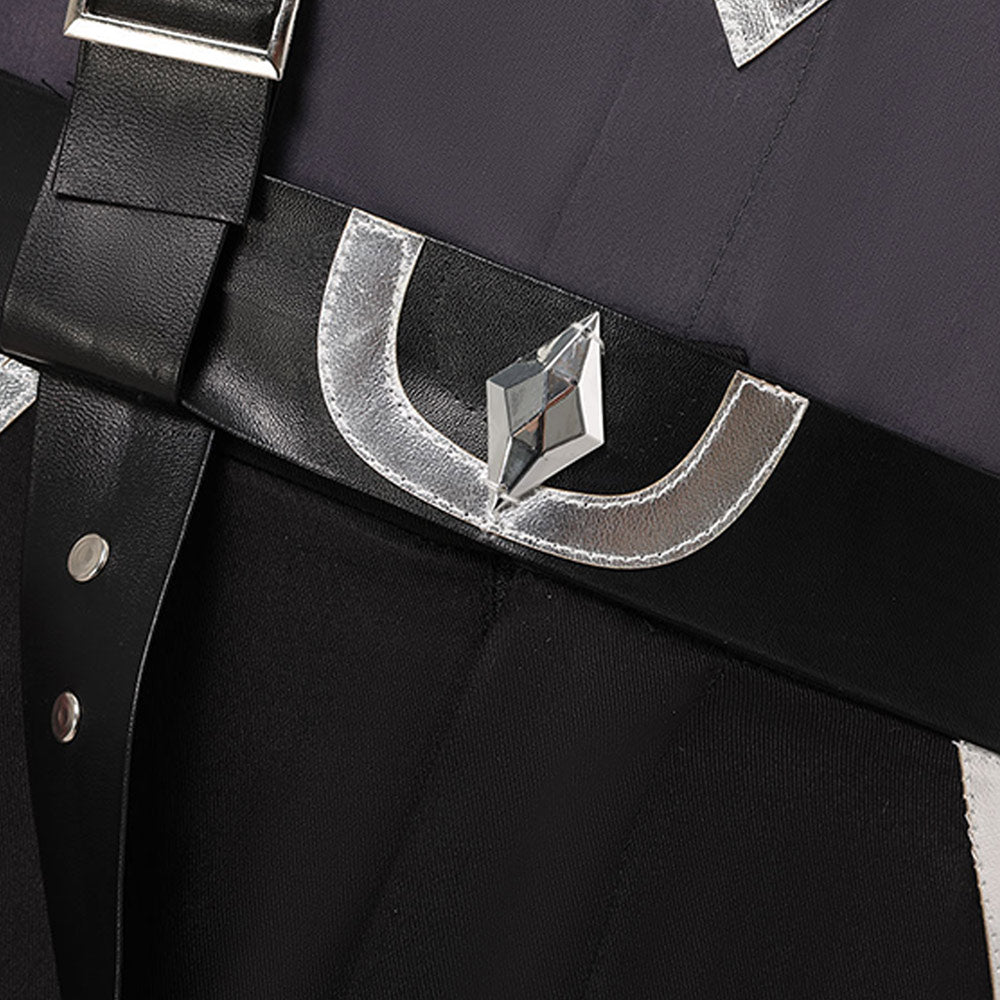 Wriothesley grau Kostüm Set Genshin Impact Wriothesley Cosplay Outfit