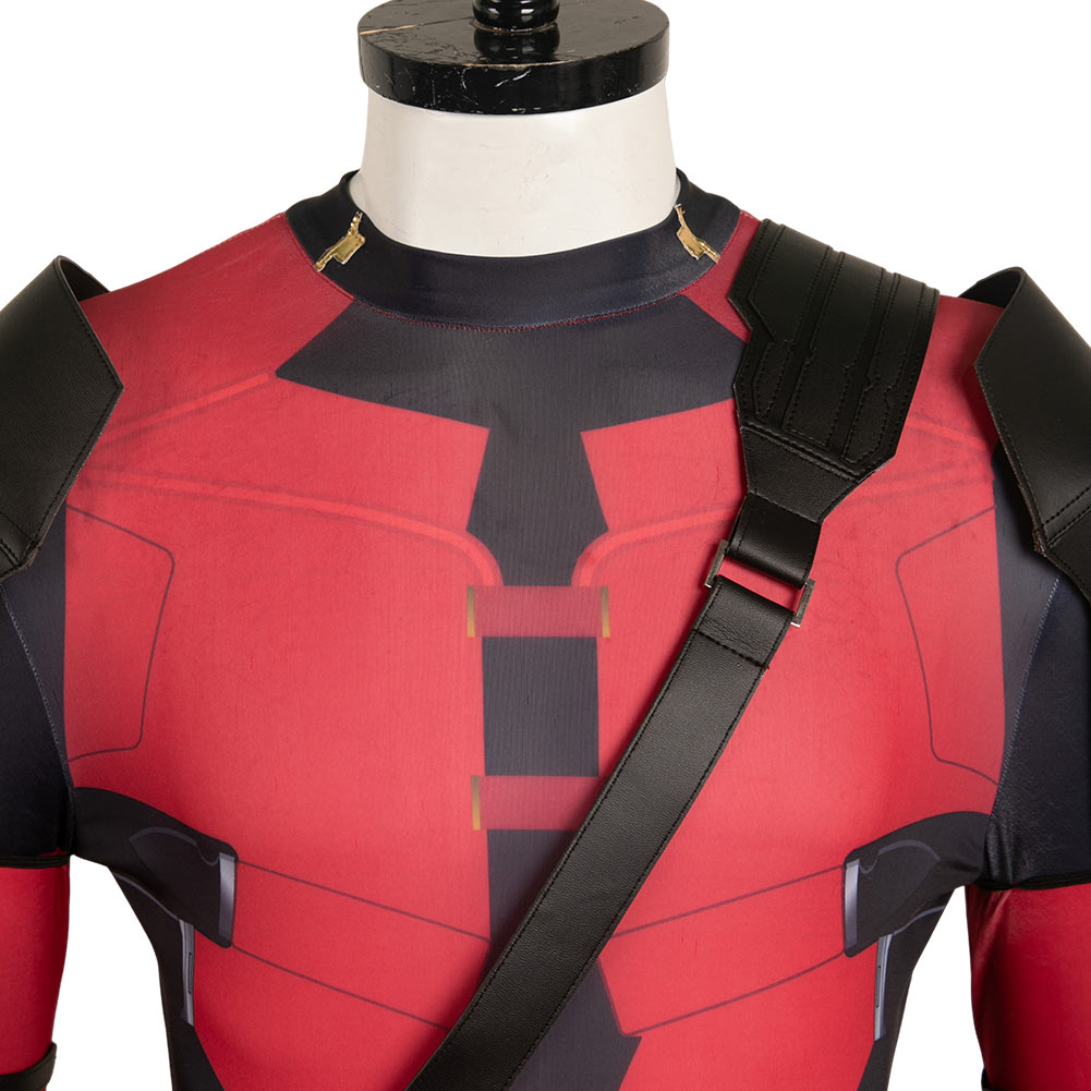 X-Men Origins: Wolverine Deadpool Wade Wilson Jumpsuit Cosplay Outfits