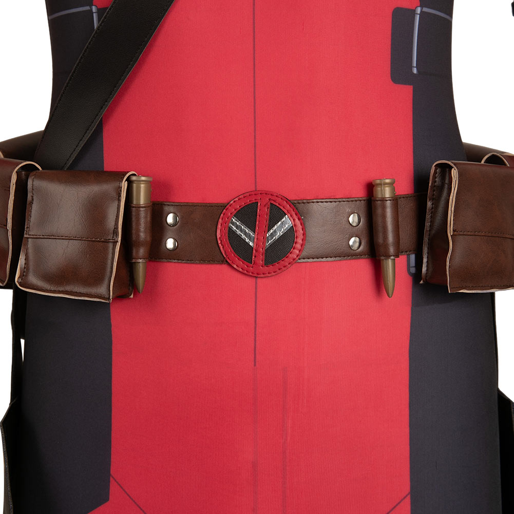 X-Men Origins: Wolverine Deadpool Wade Wilson Jumpsuit Cosplay Outfits