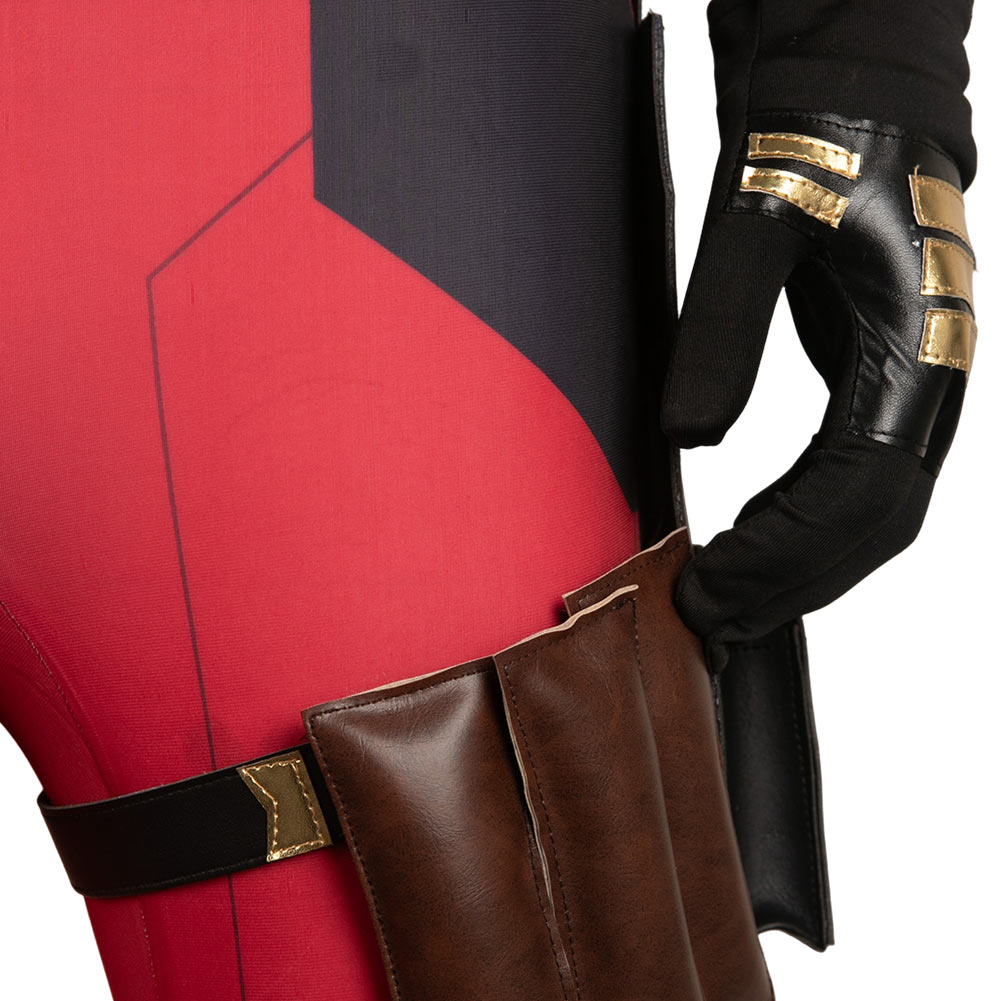 X-Men Origins: Wolverine Deadpool Wade Wilson Jumpsuit Cosplay Outfits