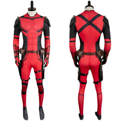 X-Men Origins: Wolverine Wade Wilson Rot Jumpsuit Cosplay Outfits