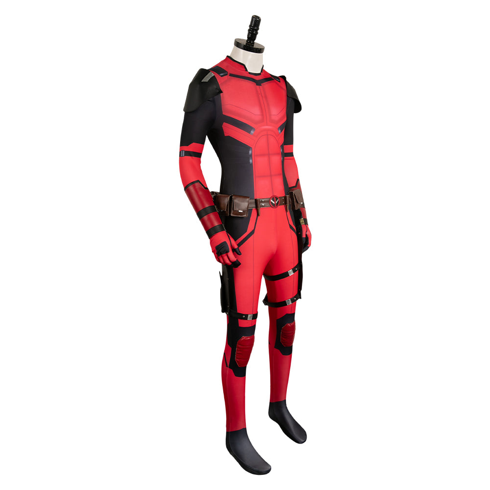 X-Men Origins: Wolverine Wade Wilson Rot Jumpsuit Cosplay Outfits