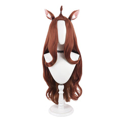 Yaniko Satō Hitzebeständiges Haar Chainsmoker Cat Yaniko Satō Cosplay Perücke 