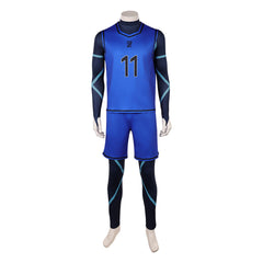 Yoichi Isagi blau Uniform BLUE LOCK Team Z Uniform Cosplay Outfit