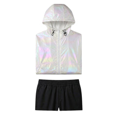Yuji Itadori Glitzer Jacke Jujutsu Kaisen Yuji Cosplay Outfit