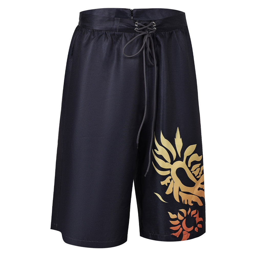 Zack Fair Sommer Shorts Final Fantasy Zack Outfits auch für Alltag