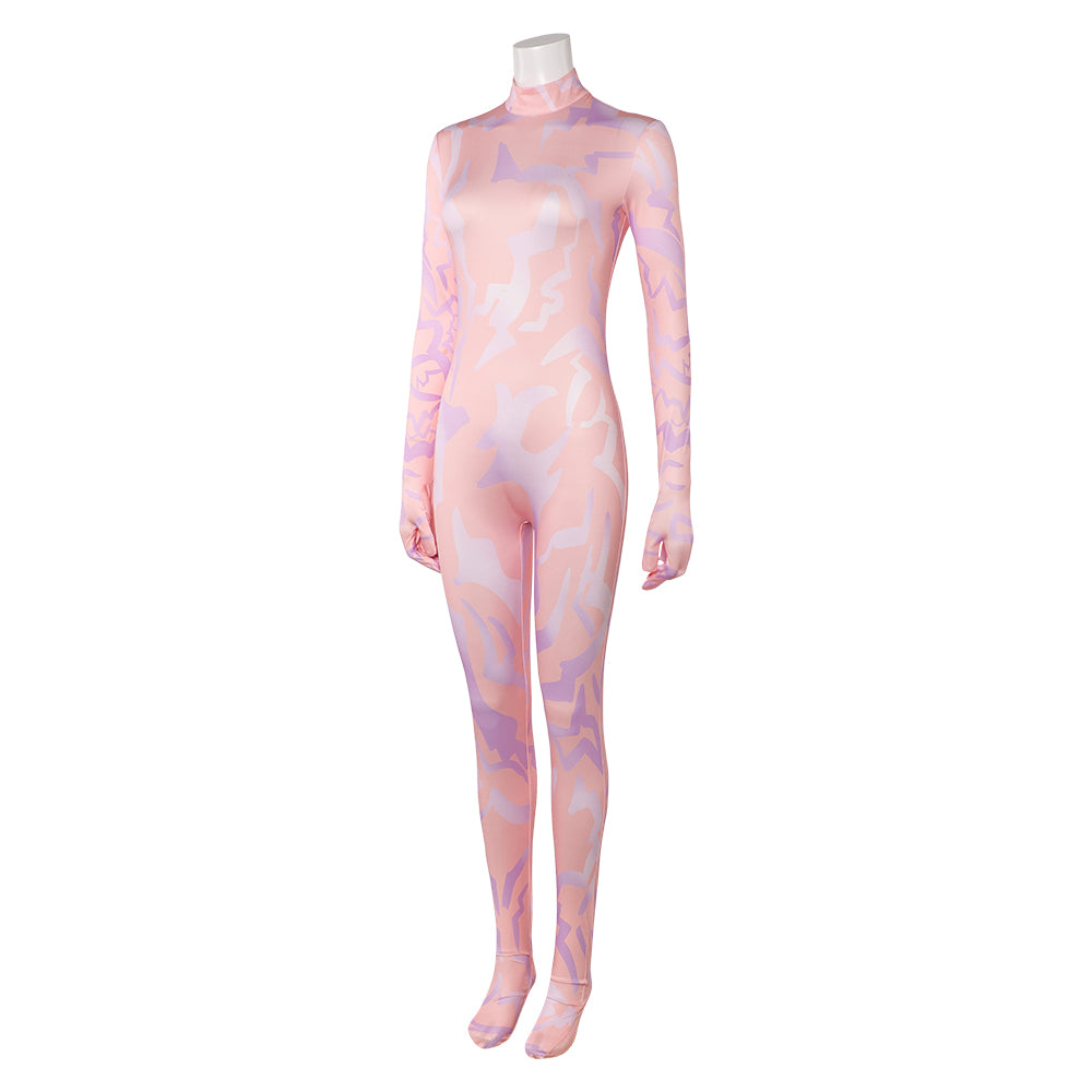 Zoey bunt Overall KPOP Demon Hunters Zoey Jumpsuit Cosplay Kostüm