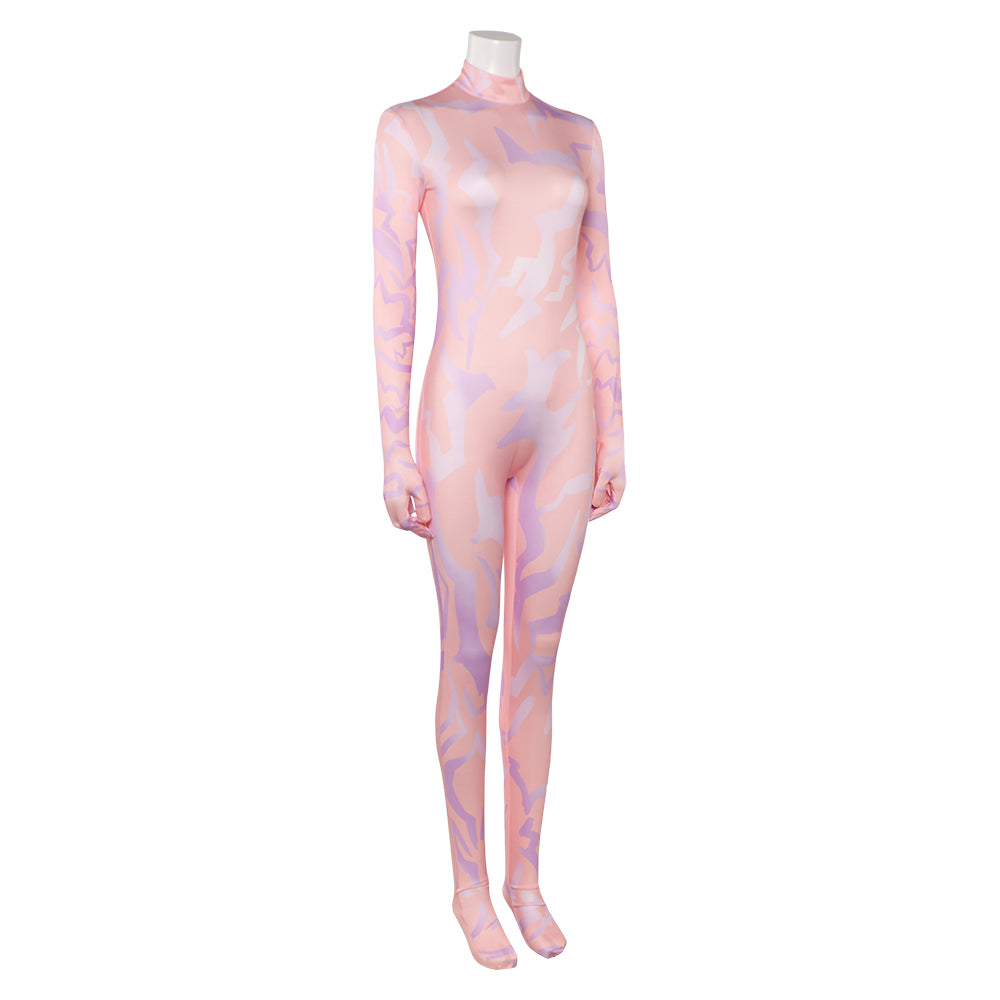Zoey bunt Overall KPOP Demon Hunters Zoey Jumpsuit Cosplay Kostüm