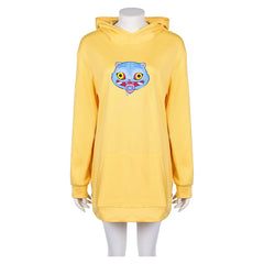 Zoey gelb Hoodie mit Kapuze Kpop Demon Hunters Zoey Cosplay Kostüm