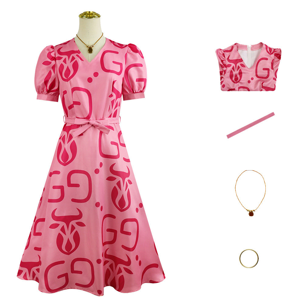 Zoomania 2 (2025) Fru Fru Rosa Kleid Cosplay Kostüm
