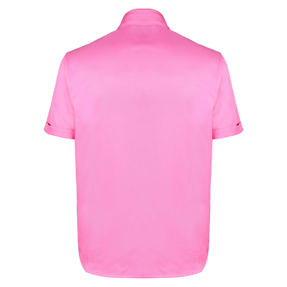 Zoomania 2025 Nick Wilde rosa Hemd Zootopia Nick Cosplay Outfits