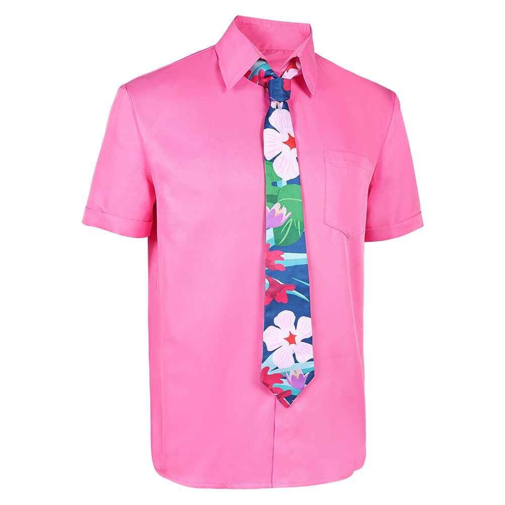 Zoomania 2025 Nick Wilde rosa Hemd Zootopia Nick Cosplay Outfits