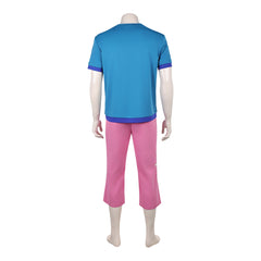 Zoro ONE PIECE blau Outfit Roronoa Zoro blau rosa Cosplay Kostüm