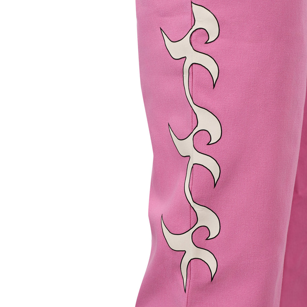 Zoro ONE PIECE blau Outfit Roronoa Zoro blau rosa Cosplay Kostüm