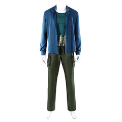 Zorro blau Outfit One Piece Roronoa Zoro Cosplay Kostüm