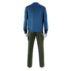 Zorro blau Outfit One Piece Roronoa Zoro Cosplay Kostüm