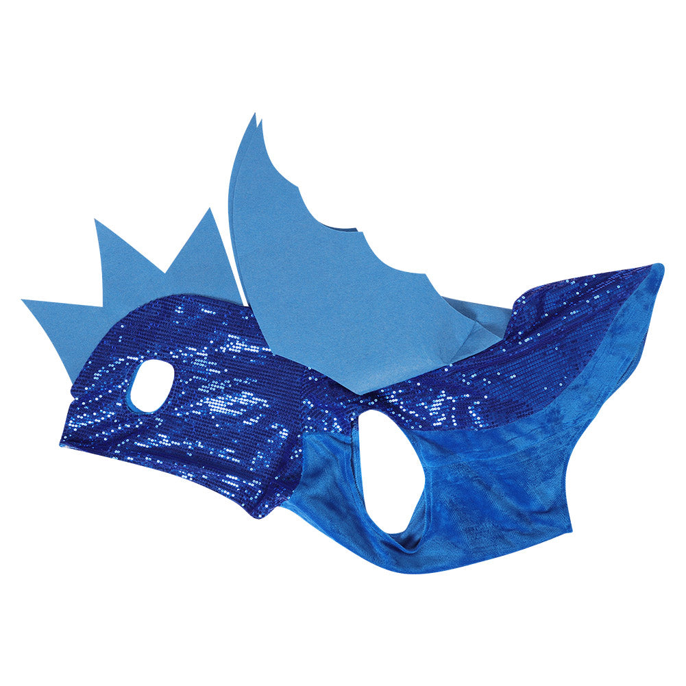 Hunde Dinosaurier Kostüm blau Halloween Cosplay Kostüm Karneval Outfits