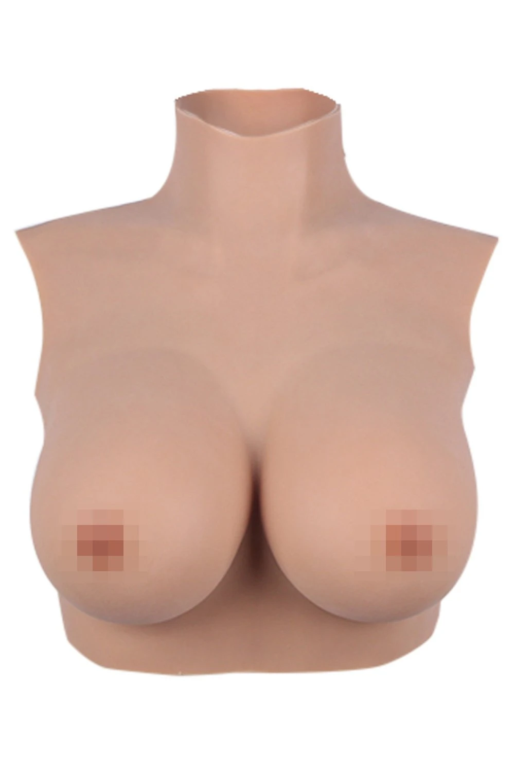 Half Body Silikon Fake Breasts Forms DWT Falsche Brüste Mastektomie Cosplay Transgender Schauspieler Brustprothese - cosplaycartde