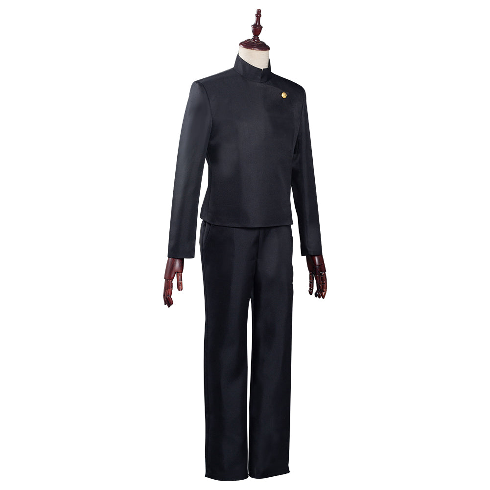 Jujutsu Kaisen Gojo Satoru Cosplay Kostüm Schuluniforme Halloween Karneval Outfits