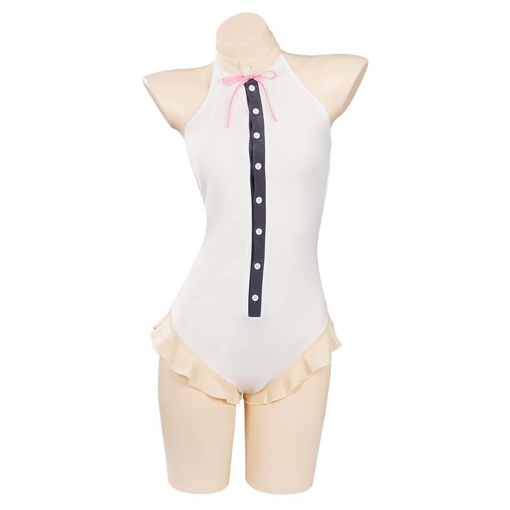 Danganronpa Nanami Chiaki Cosplay Bademode Damen Sommer Originell 2tlg. Badeanzug