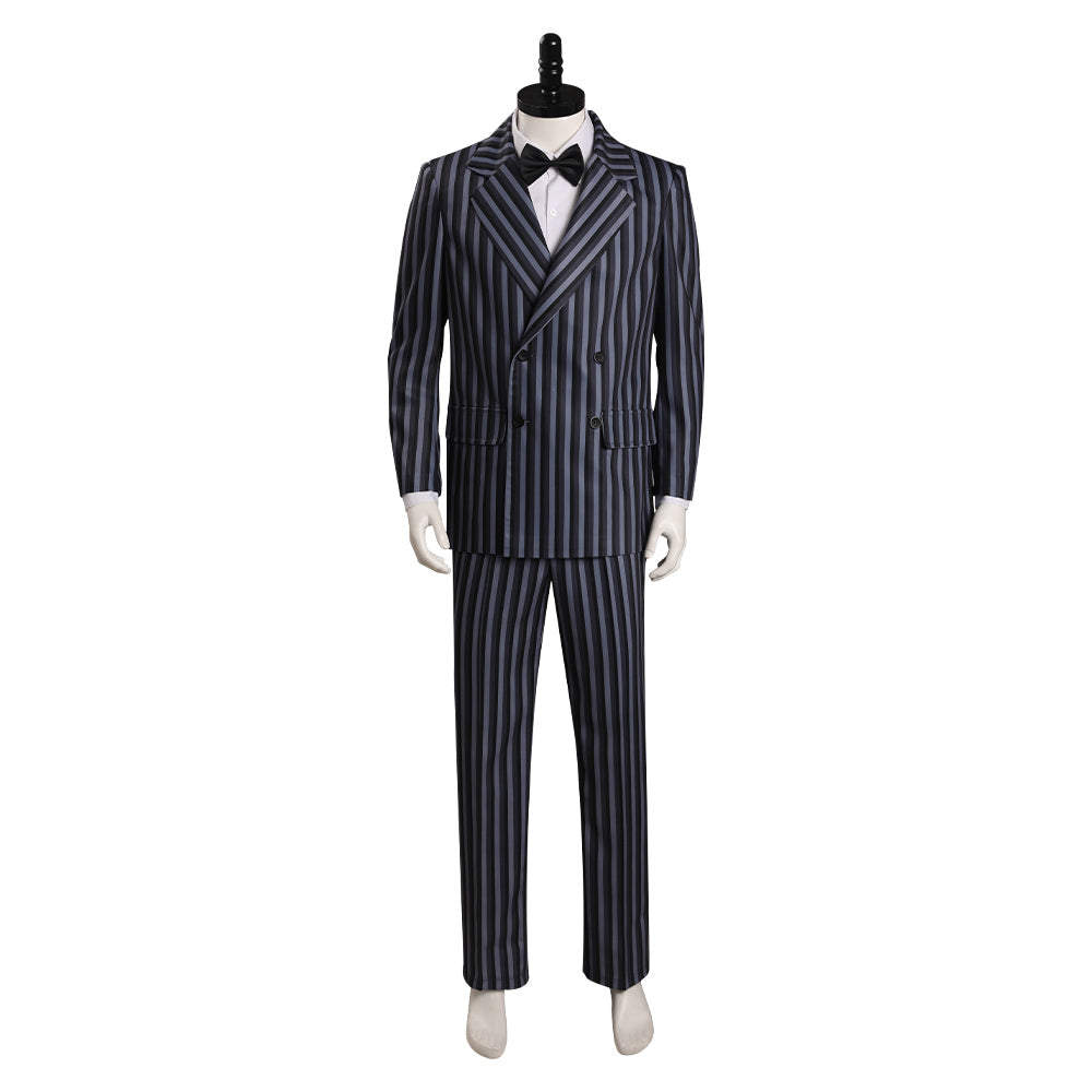 The Addams Family Cosplay Gomez Addams Kostüm Outfits Halloween Karneval Anzug